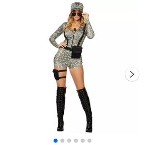 Spirit Combat Cutie Camo Halloween Costume